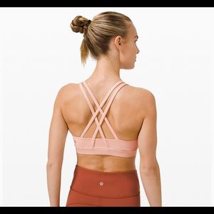 Lululemon Energy Bra Color dusty rose